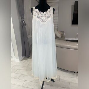 Vintage 1950/60s Gotham Lingerie Chiffon / Nylon Dual‎ Layer gown S check photos